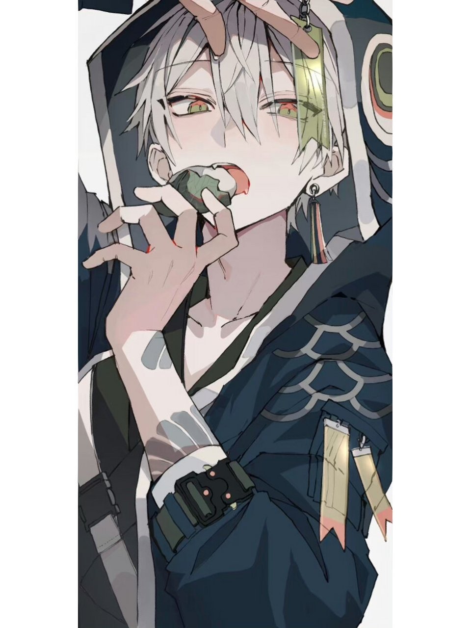 插画分享|帅气的二次元男生 画师:さくしゃ2