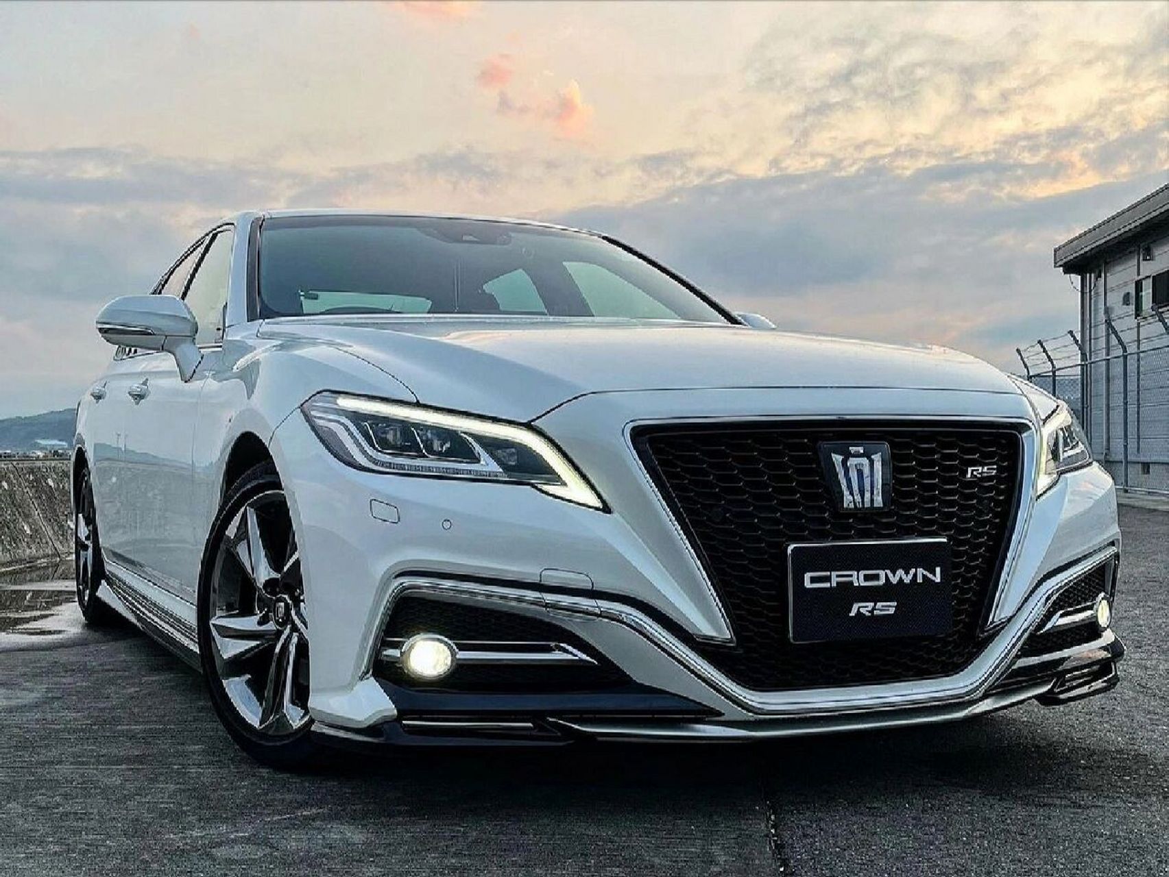 丰田 皇冠rs #丰田皇冠# #丰田# #toyota# #日系车