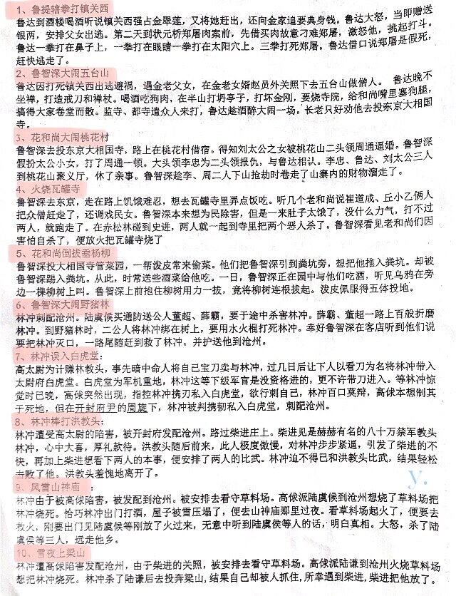 故事梗概图怎么画图片