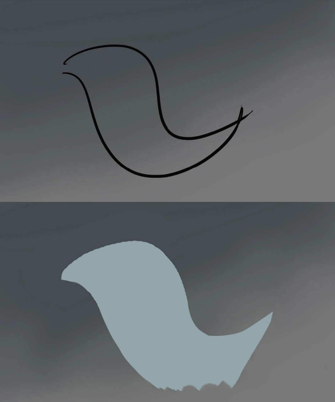 绘画教程:九尾狐尾巴绘制教程 九尾狐毛茸茸的尾巴超级超级可爱,但是