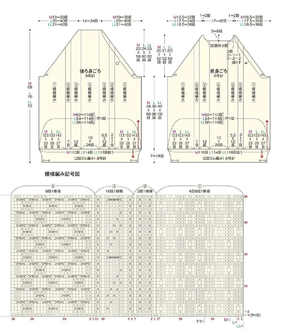 棒针编织/经典男士毛衣