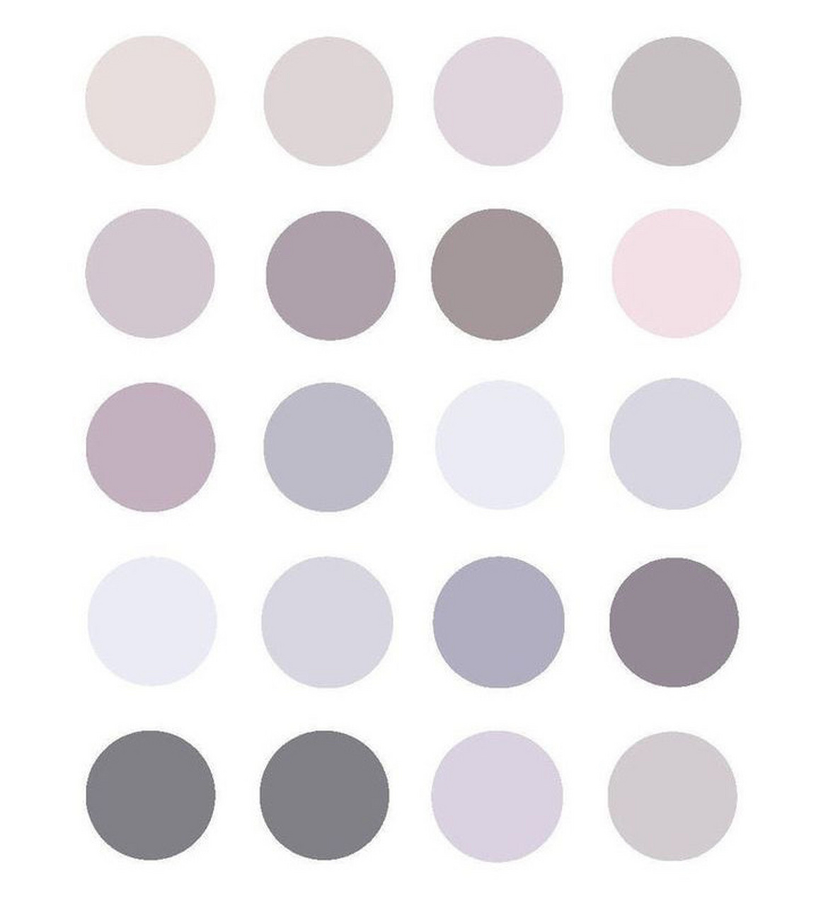 每日参考图74|一组圆形色卡 应uu们的要求送福利