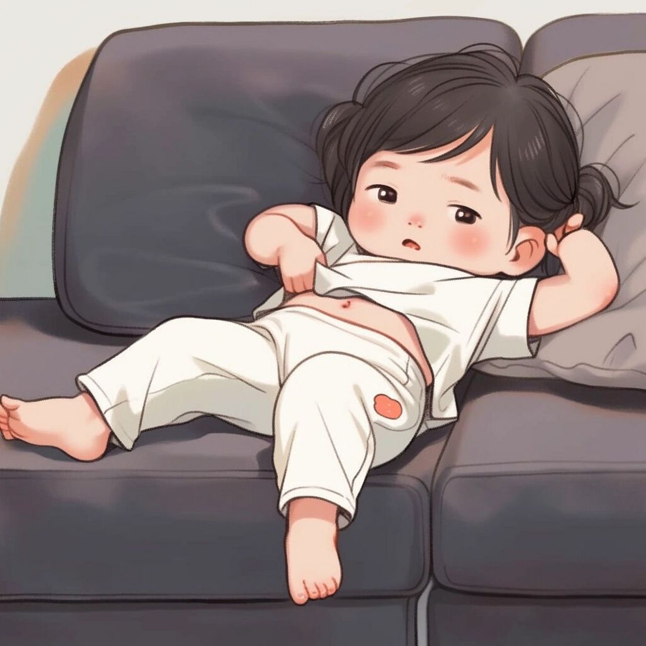 女生版|躺平摆烂头像 软乎乎肉嘟嘟可可爱爱摆烂小选手登场啦,太搭啦