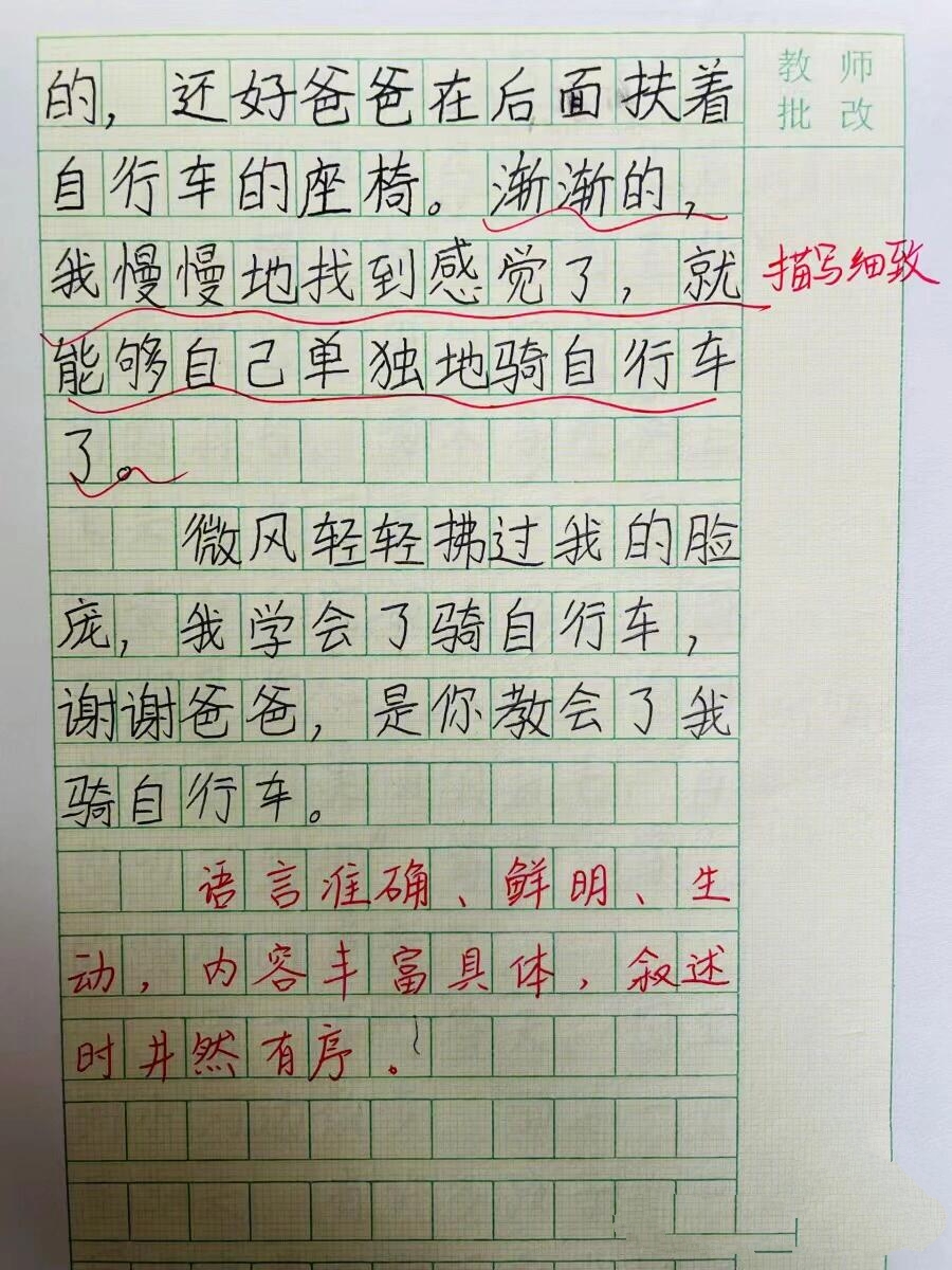 学自行车作文八百字（学自行车作文600字作文优）《学自行车800字作文》