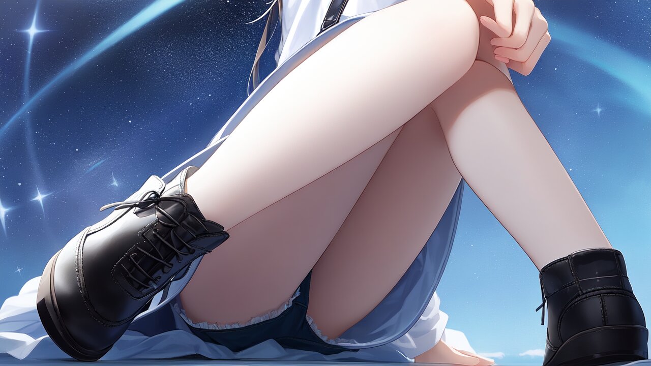 分享几组好看的二次元电脑壁纸,腿控福利