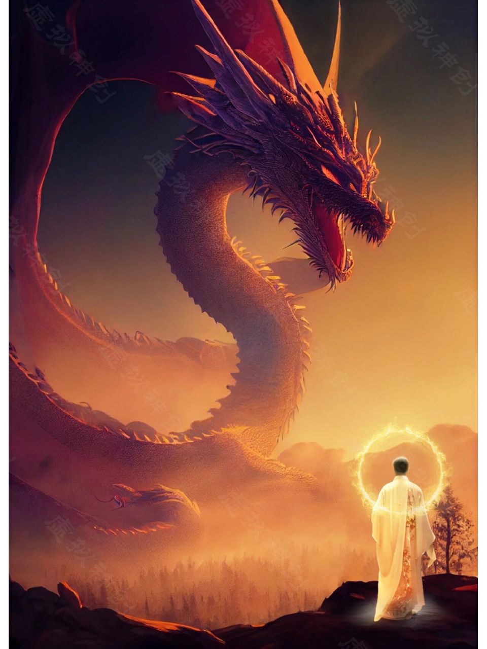 山海经之烛龙,烛龙与尊者,悠远的古老气息 烛龙94,山海经章尾山之神