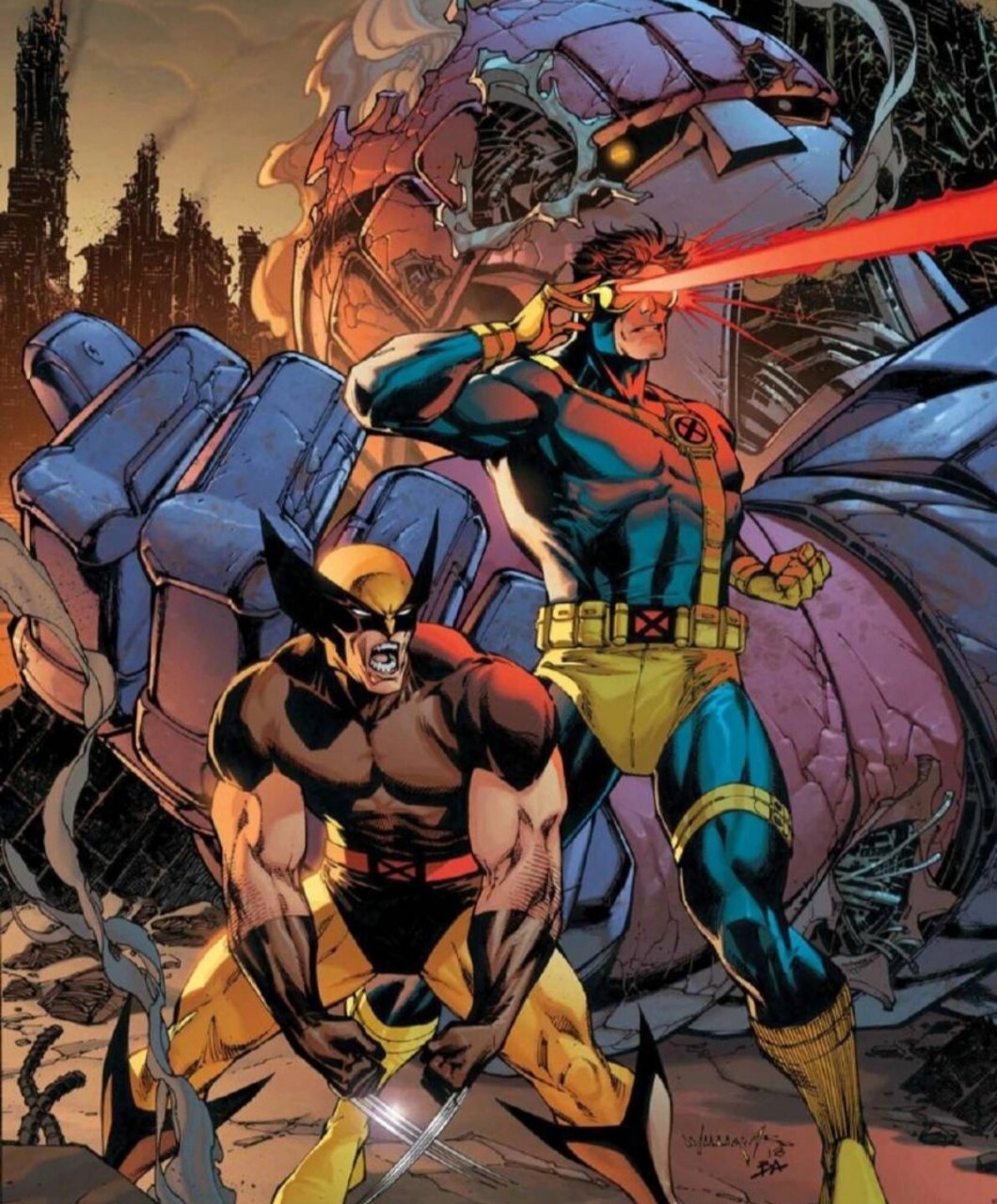 【关注我了解更多】漫威——镭射眼 镭射眼(cyclops)是美国漫威漫画旗