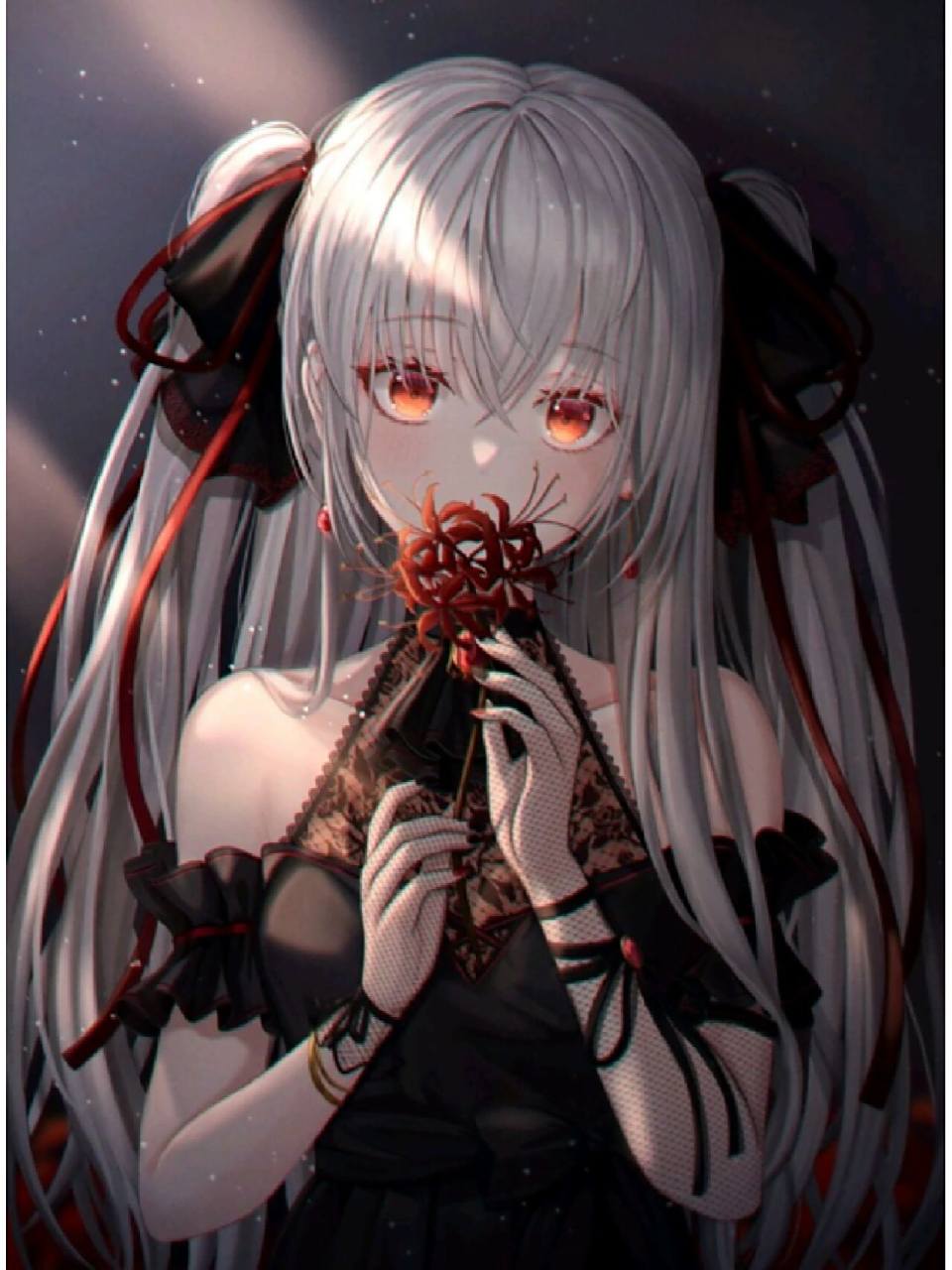 暗黑系二次元女壁纸