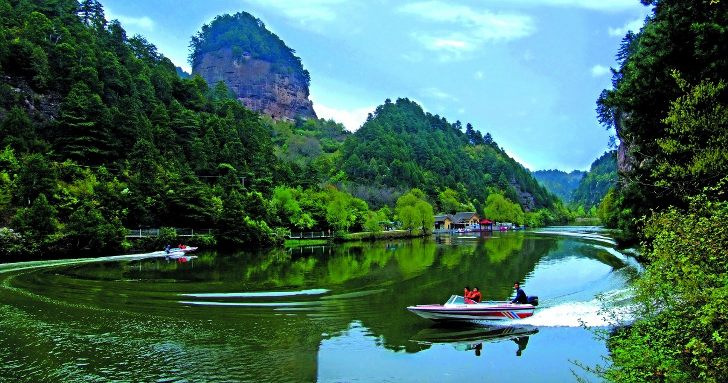 嘉峪关东湖照片图片