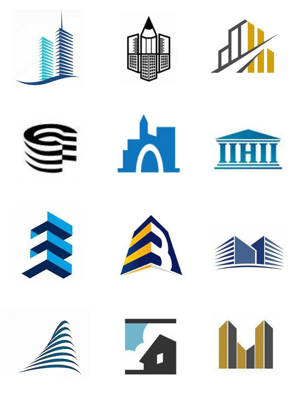 建筑logo/建筑公司logo设计/建筑行业logo 今天为大家分享建筑行业log