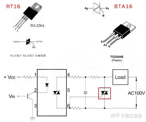 bta08可控硅引脚图图片