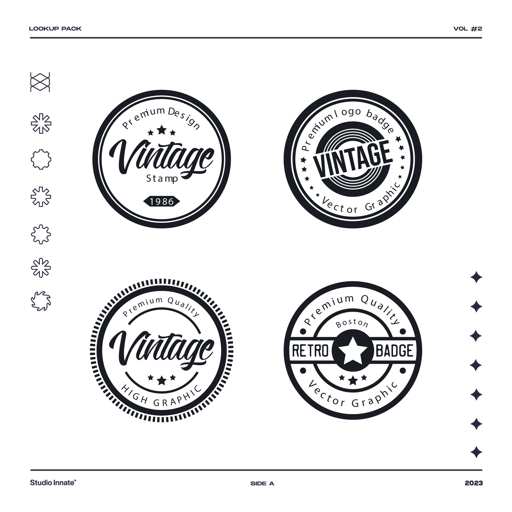 【150期】圆形徽章logo设计集合