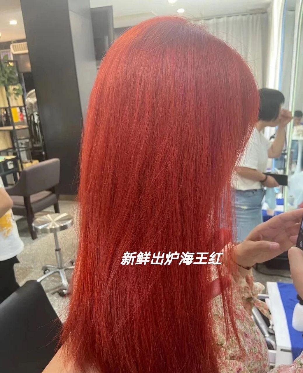 海王红掉色及改黑过程 因为想趁现在还没有工作,抓住青春最后可以放纵