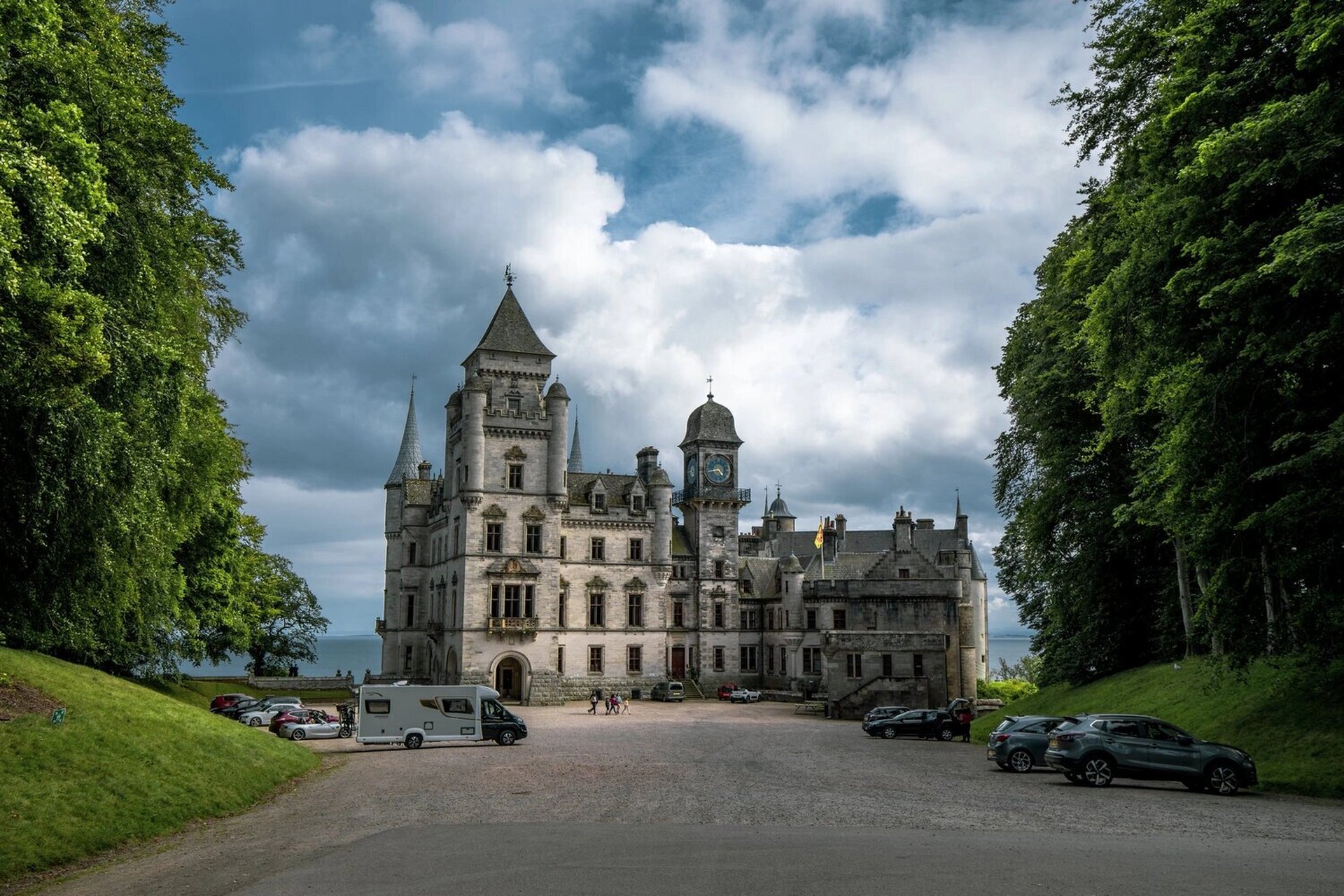 苏格兰十大必去城堡98童话古堡 邓罗宾城堡(dunrobin castle),位于