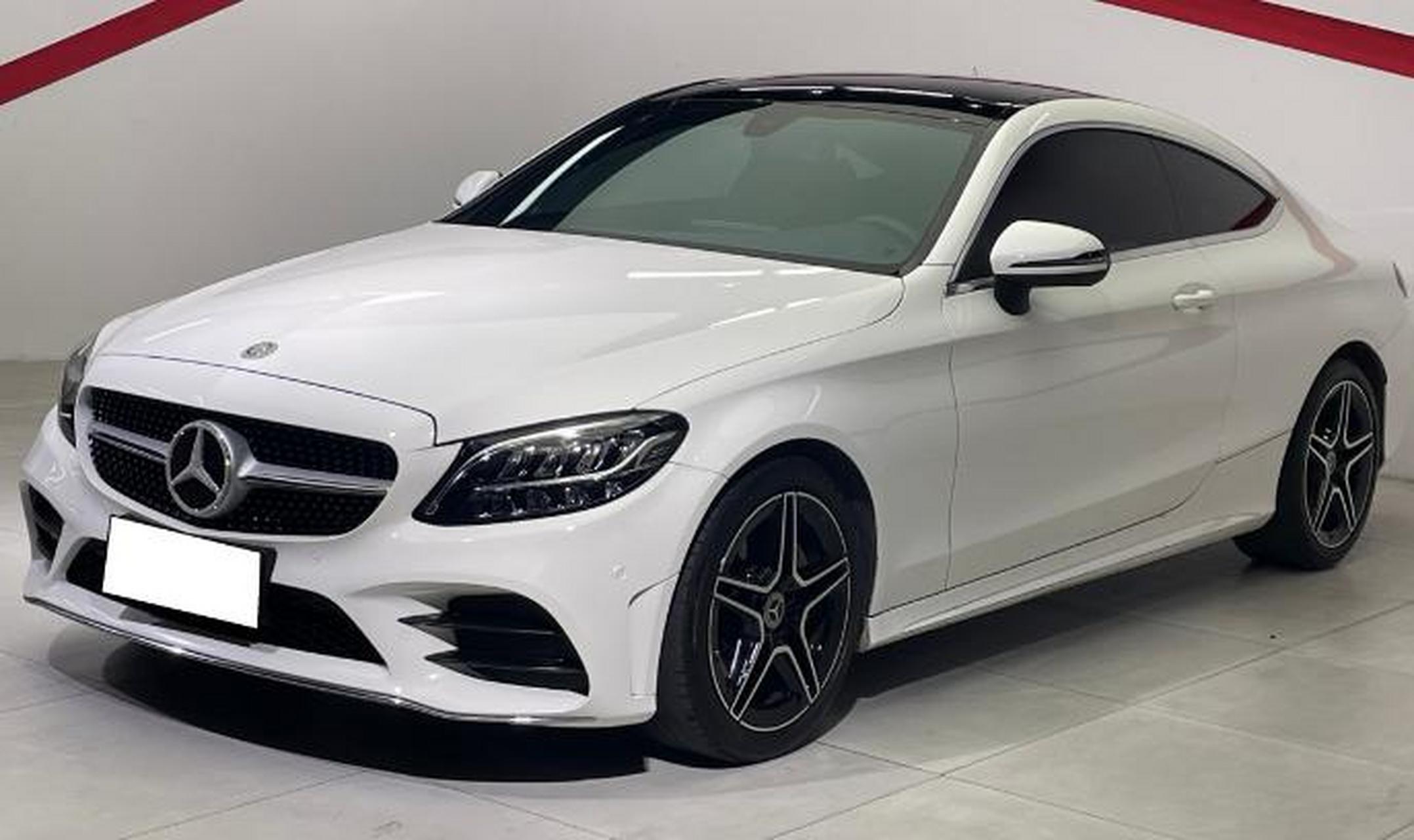 奔驰c260轿跑车 售价:28.