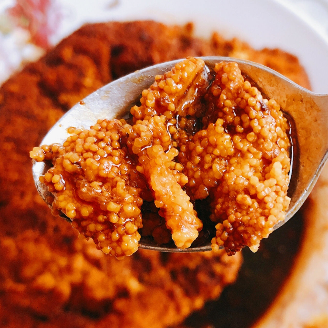 『入口难忘』鲜香销魂的红烧鱼籽 我的故乡在江苏,一块漂浮在水上的