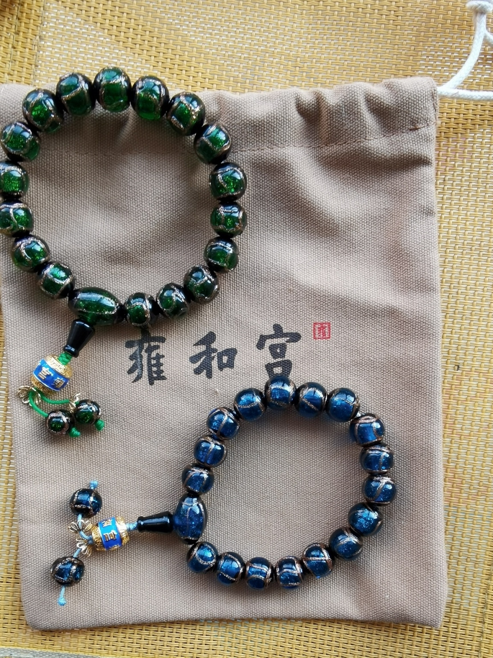 请到了雍和宫香灰手串 手感意外的赞91 长草以后就按耐不住了,于是