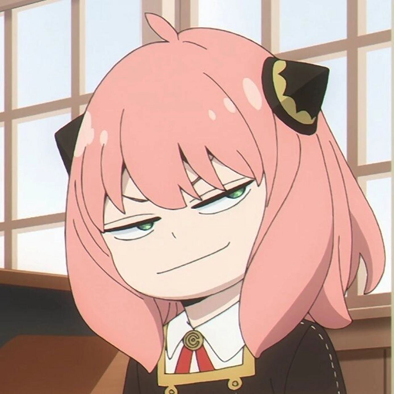 智慧的小眼神 瓜神又开始疯狂输出颜艺表情包 #间谍过家家# #阿尼亚