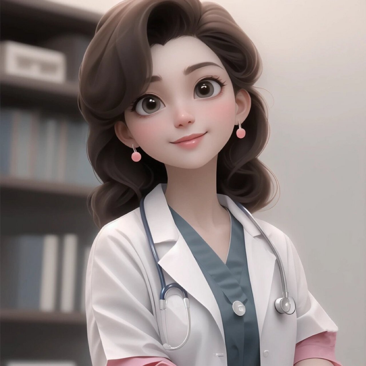 医生头像第三弹,最美白衣天使0193