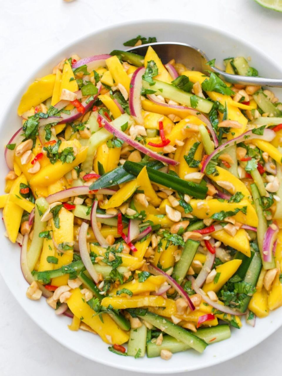 泰式绿芒果沙拉 | 夏日泰国美食03 这道沙拉的味道会让你大吃一惊