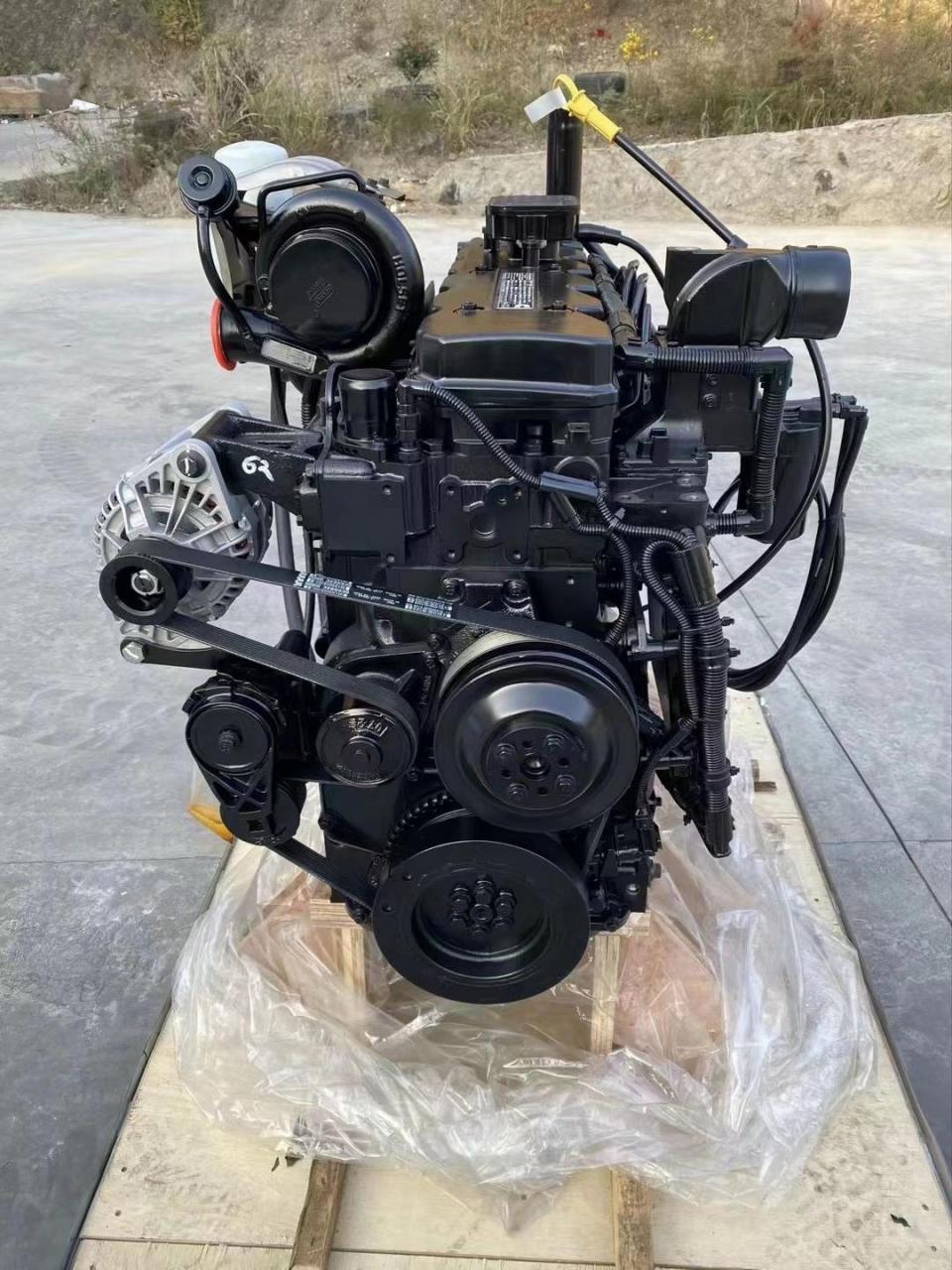 康明斯qsb7皮带绕法.好产品也要正确安装.