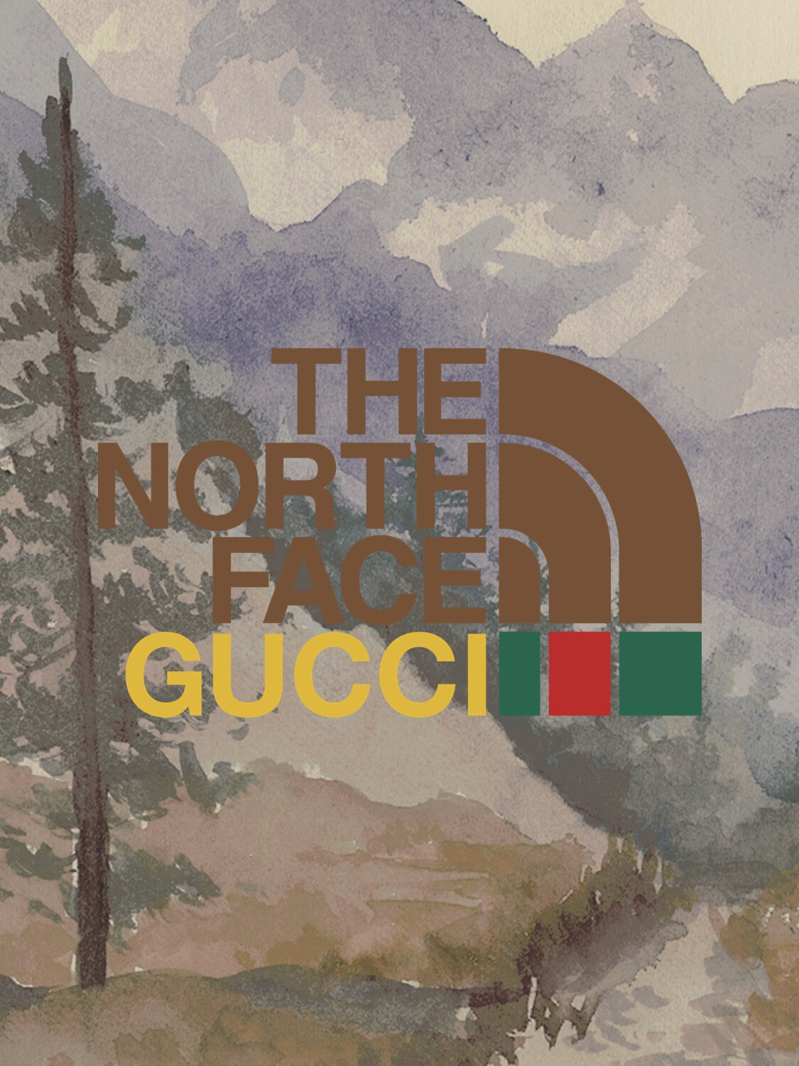 gucci & 北面 壁纸分享