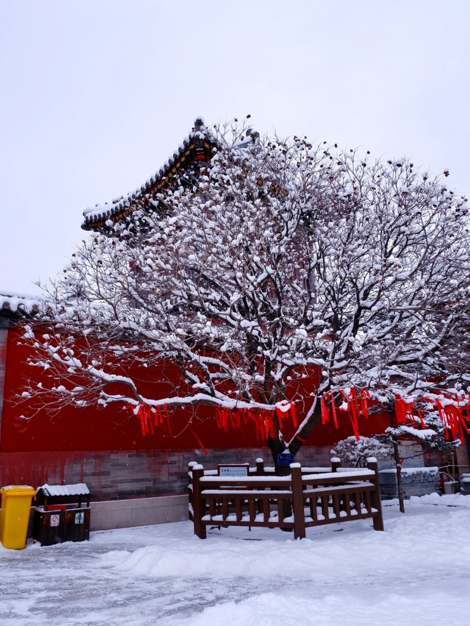 五台山雪景 人间仙境 都是随手一拍的片子 好美