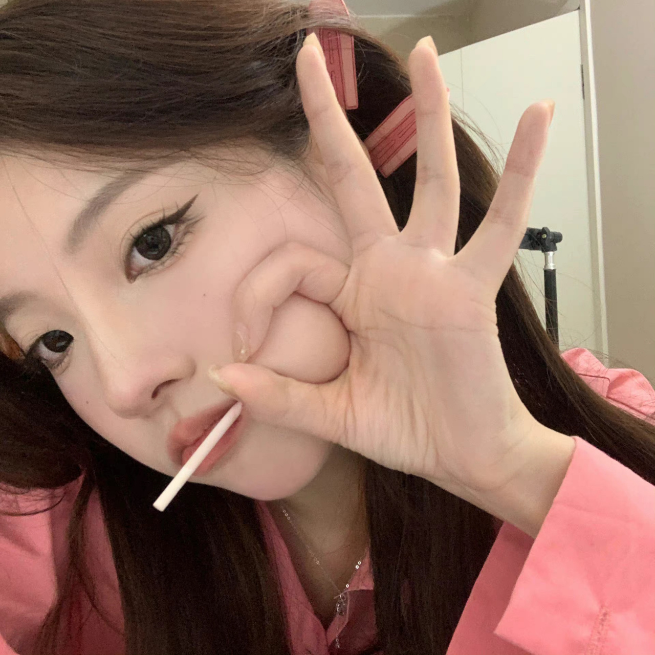 圆脸可爱女生头像 肉脸女生头像