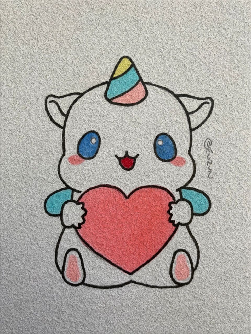 鼠星星简笔画教程～ 下一个画樱桃小丸子! 来来来,继续投稿不要停嗷