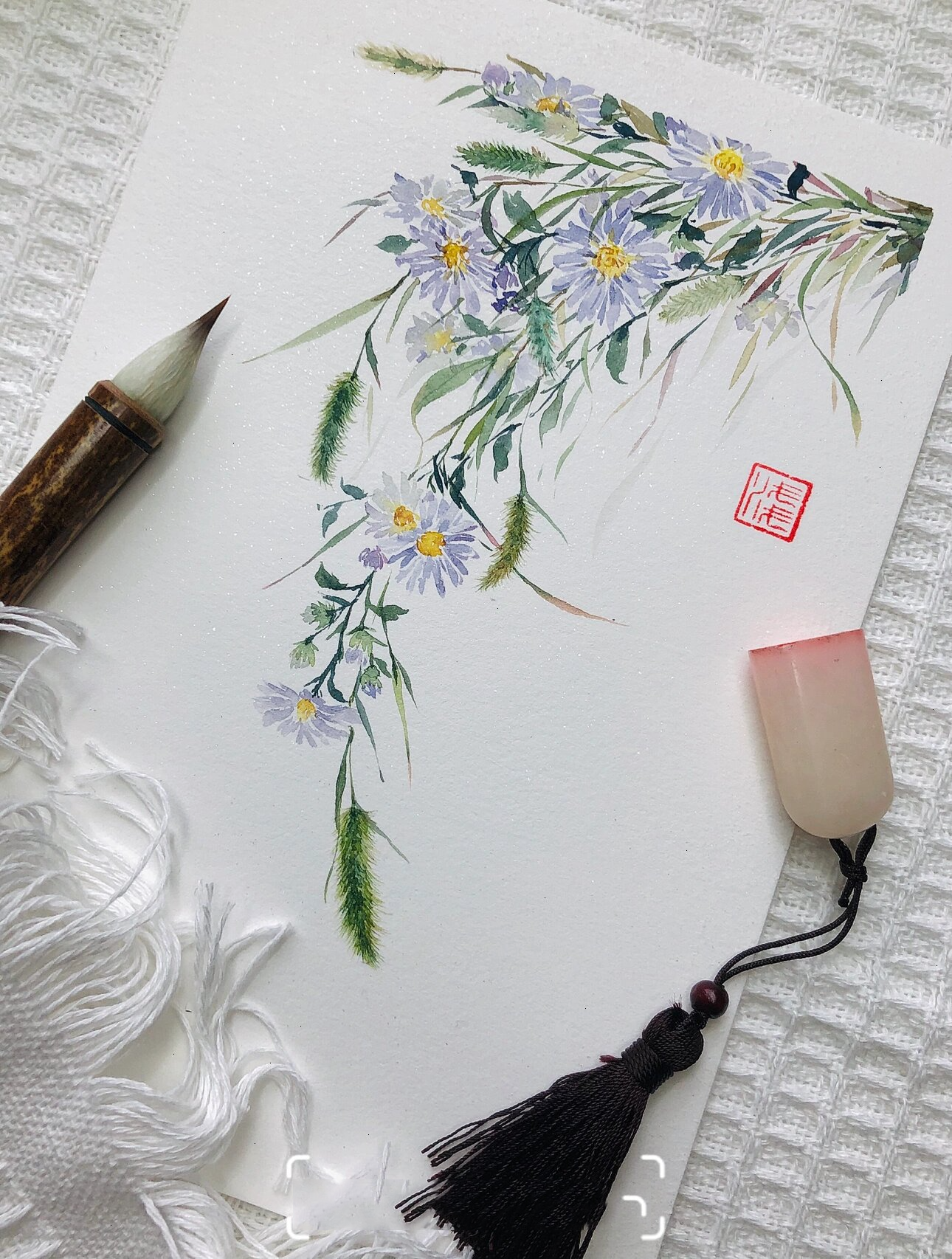小花记 每天一练,防生手99… 梅花—粉嫩嫩的花瓣总想停留脚步画