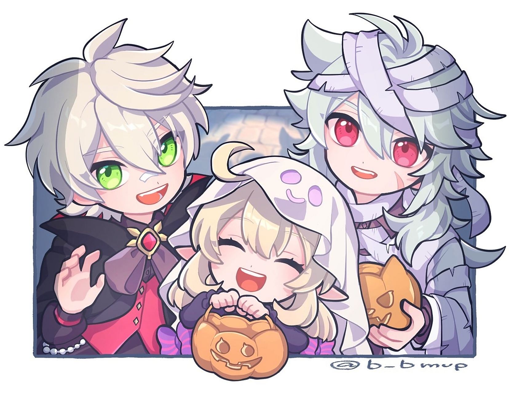 1 「班尼特」「可莉」「雷泽」trike or trite  twi:b_bmvp #原神