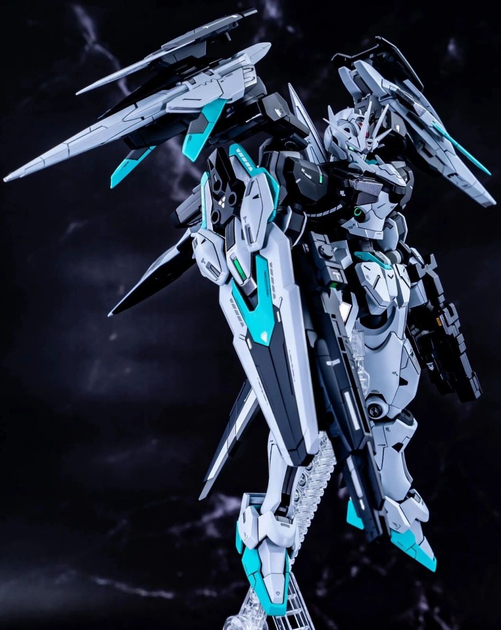 高达模型 hg 1/144 风灵高达修改型 作者 g-works 套件 hg 1/144 风灵