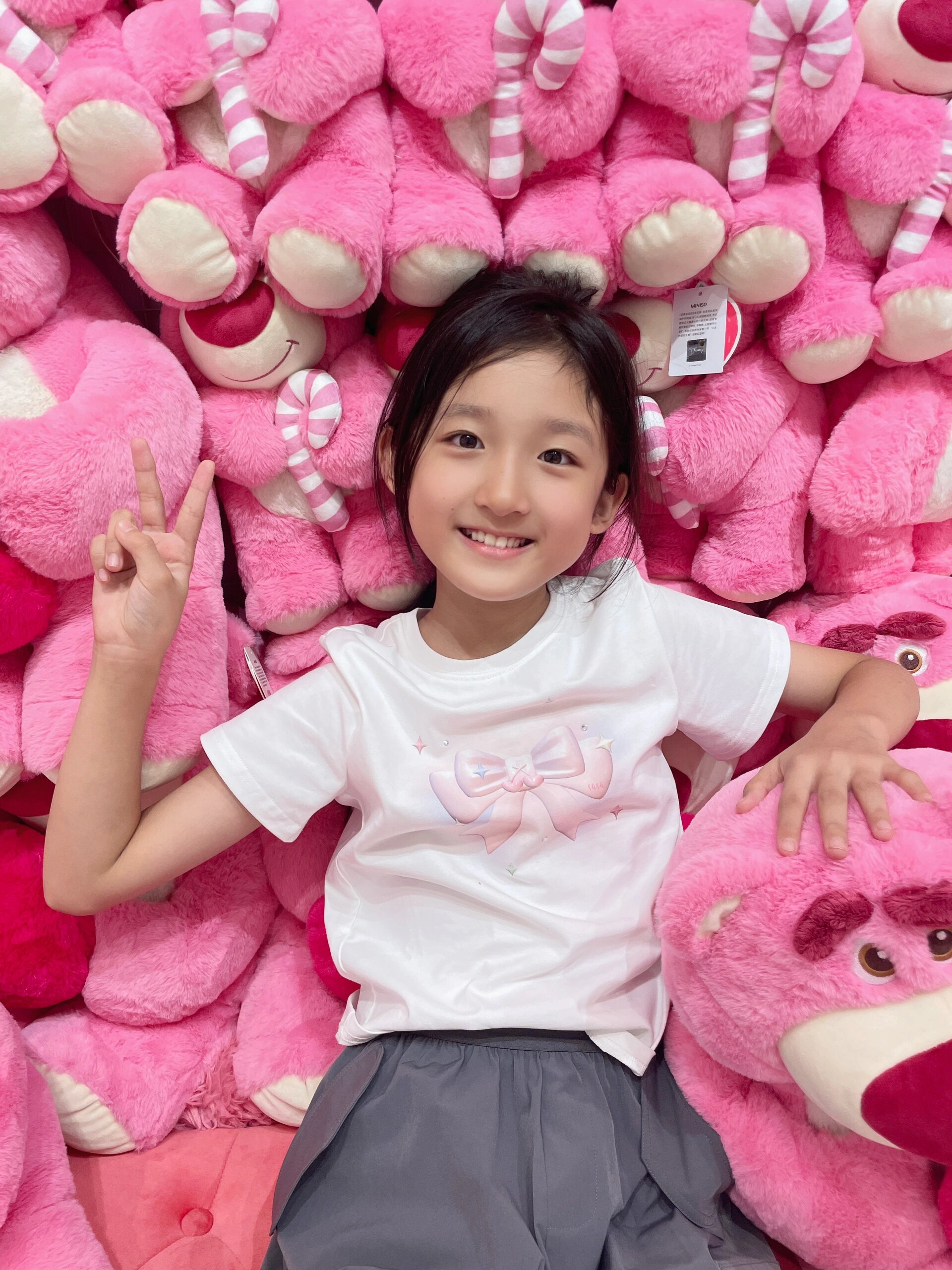 最近很喜欢打扮女儿,各种买买买, 第一次给女儿买这个宽松