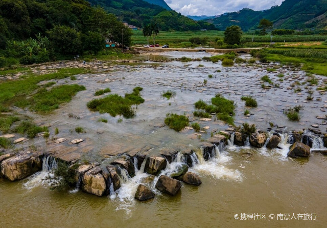 田东棋盘滩景区图片