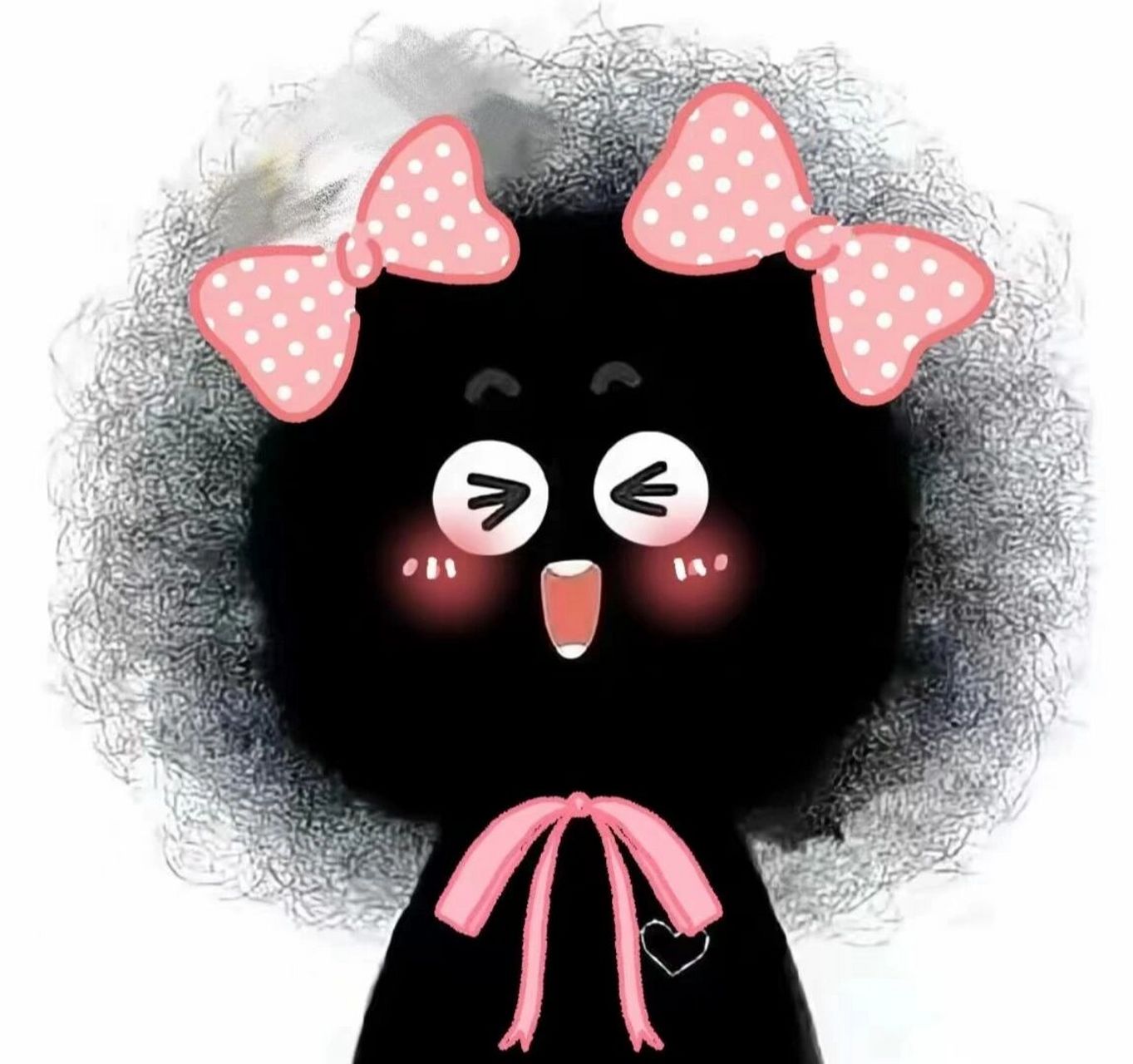 搞怪动漫小黑头像 7715夏日阳光从窗间溜进,悄悄为你温热杯中的水