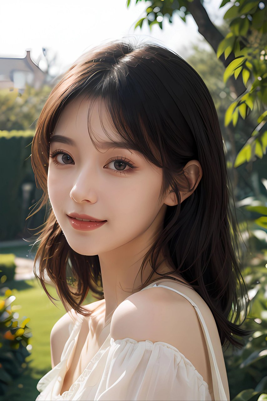 短发美女头像
