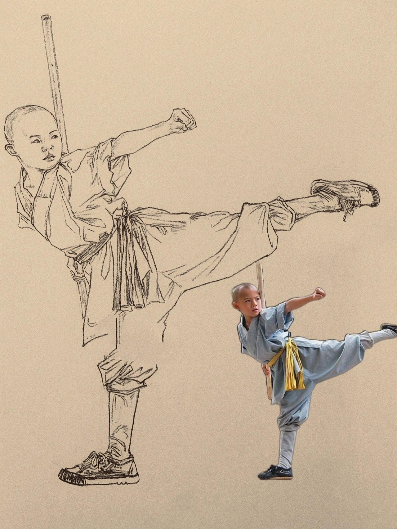 功夫|速写线描no.147