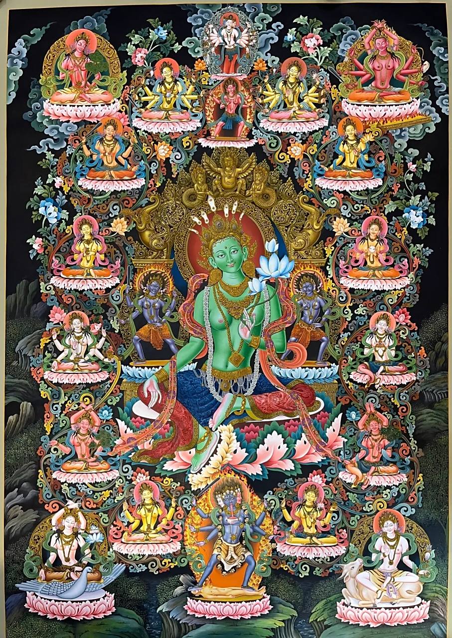 9315 顶礼二十一度母 永无困境,常有新机 7815