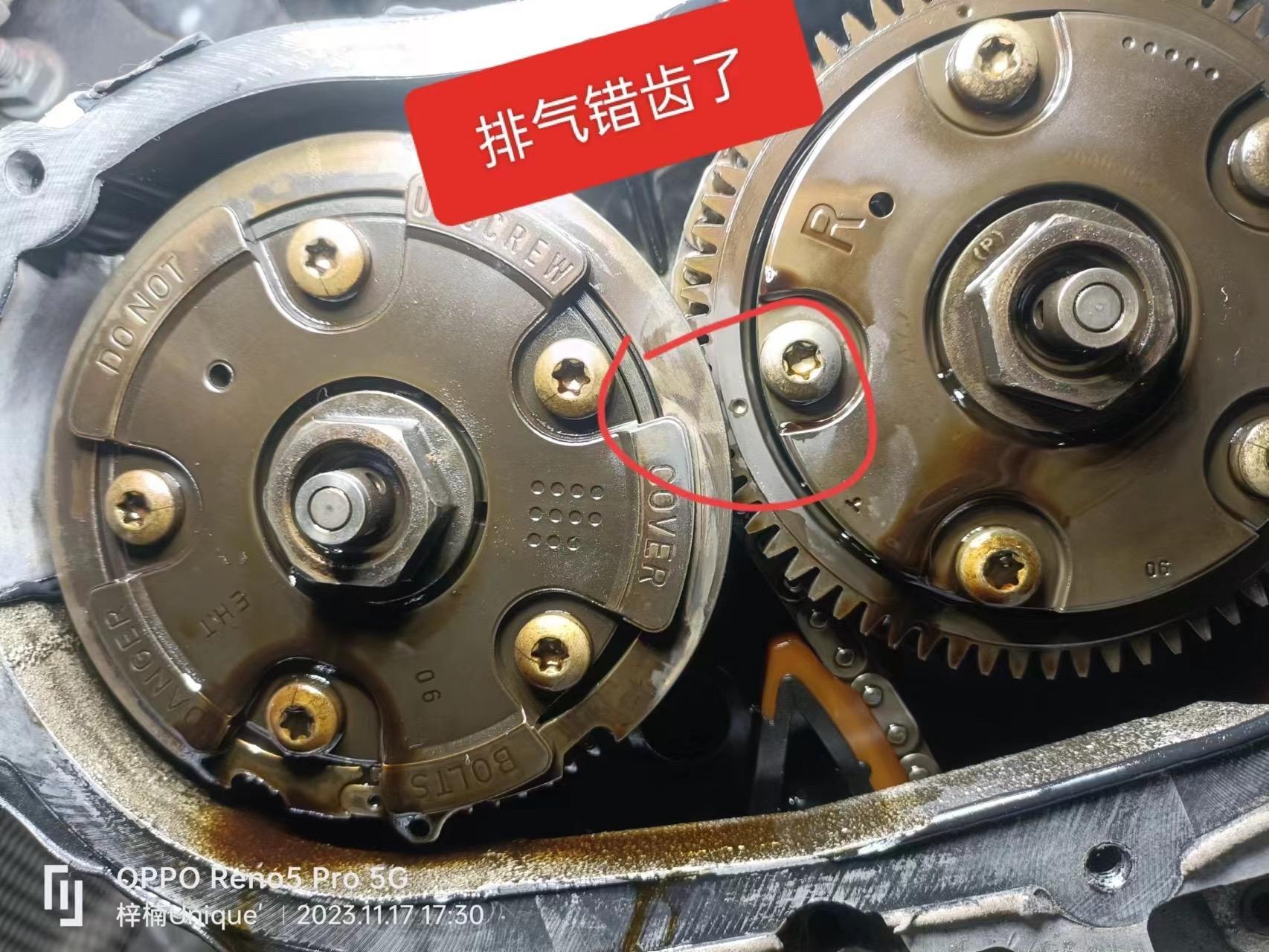奔驰272发动机正时故障和标准正时波形!