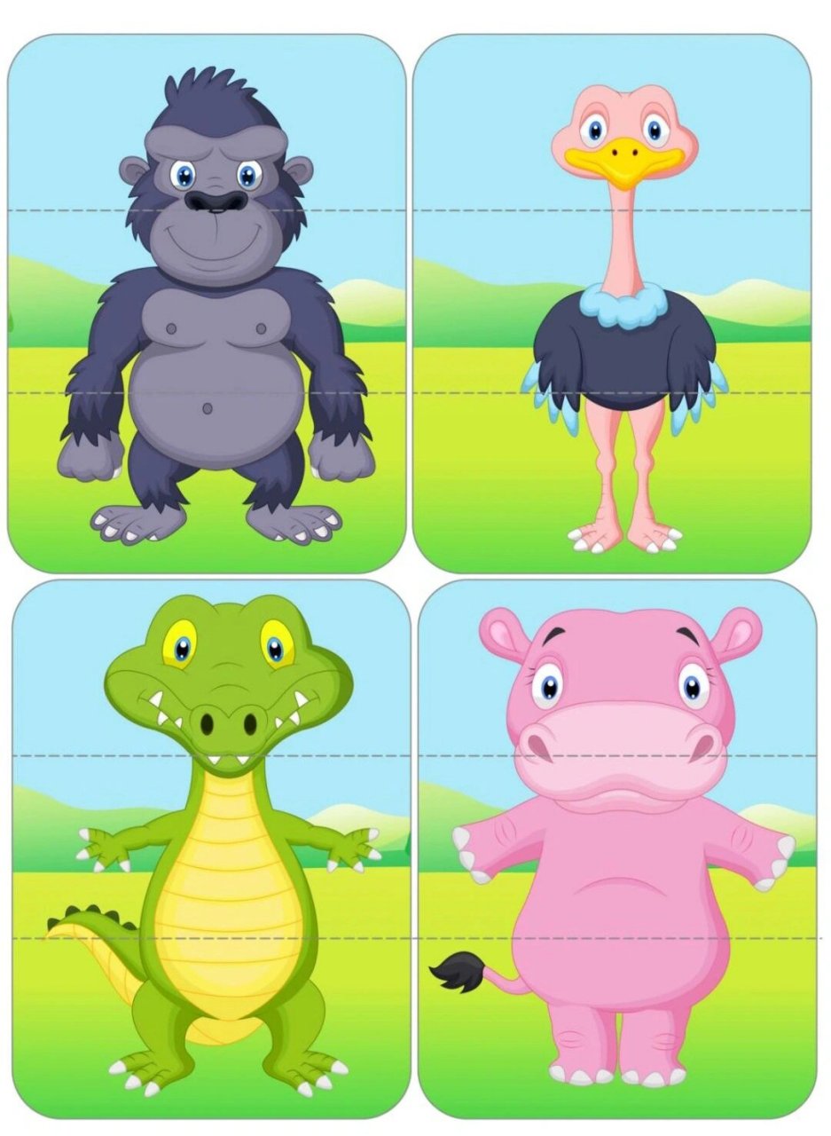 益智区素材—益智拼图 益智区素材,打印拼图,投放益智区,可操作材料.