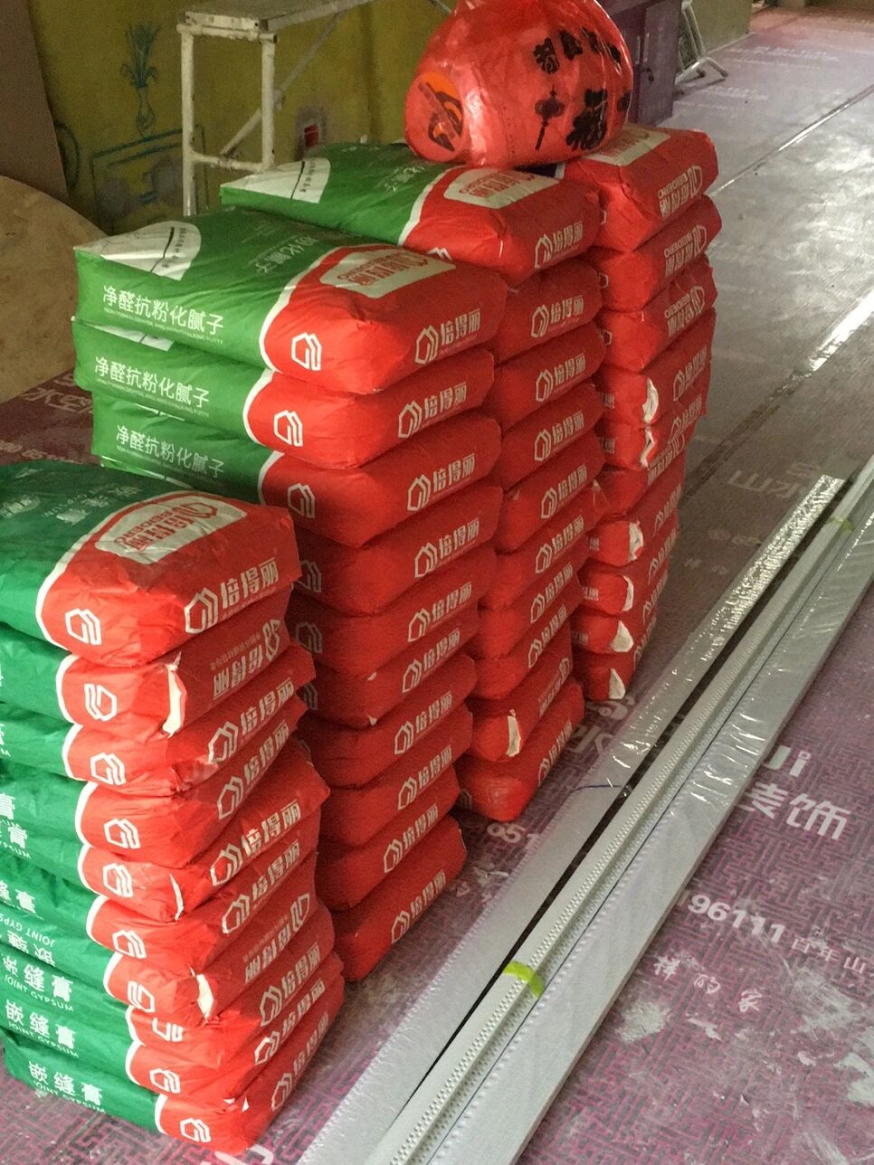 我不生产腻子,我只是腻子粉的搬运工!01送货日常分享!