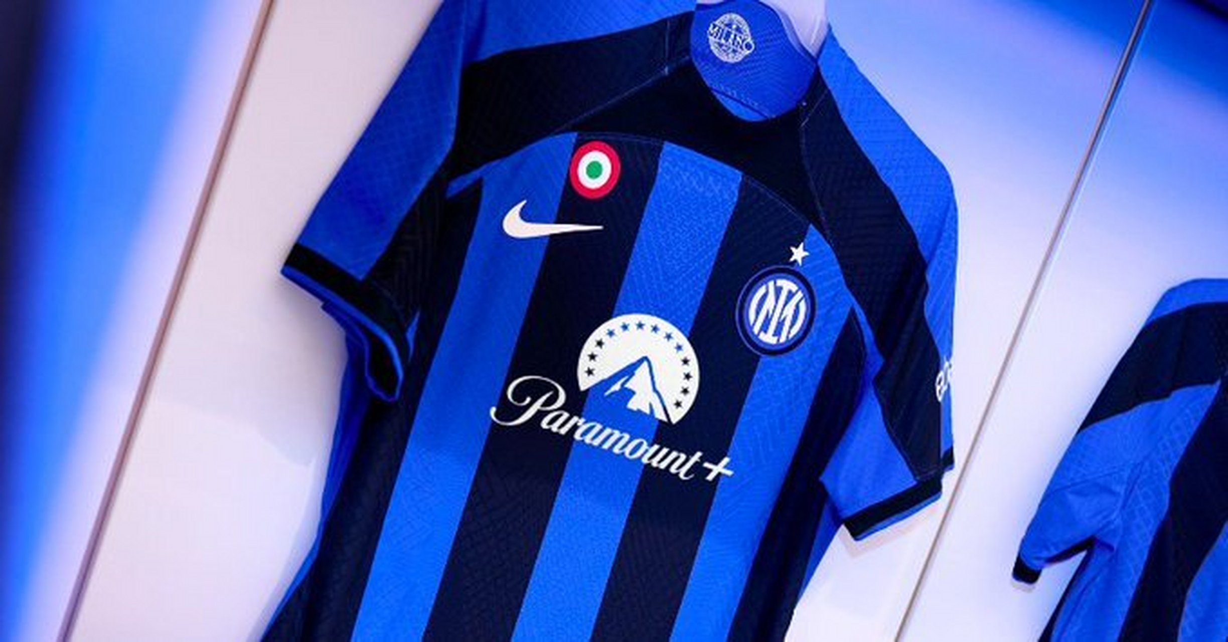 官方:流媒体平台paramount 成为国米新的球衣赞助商  国米官方宣布