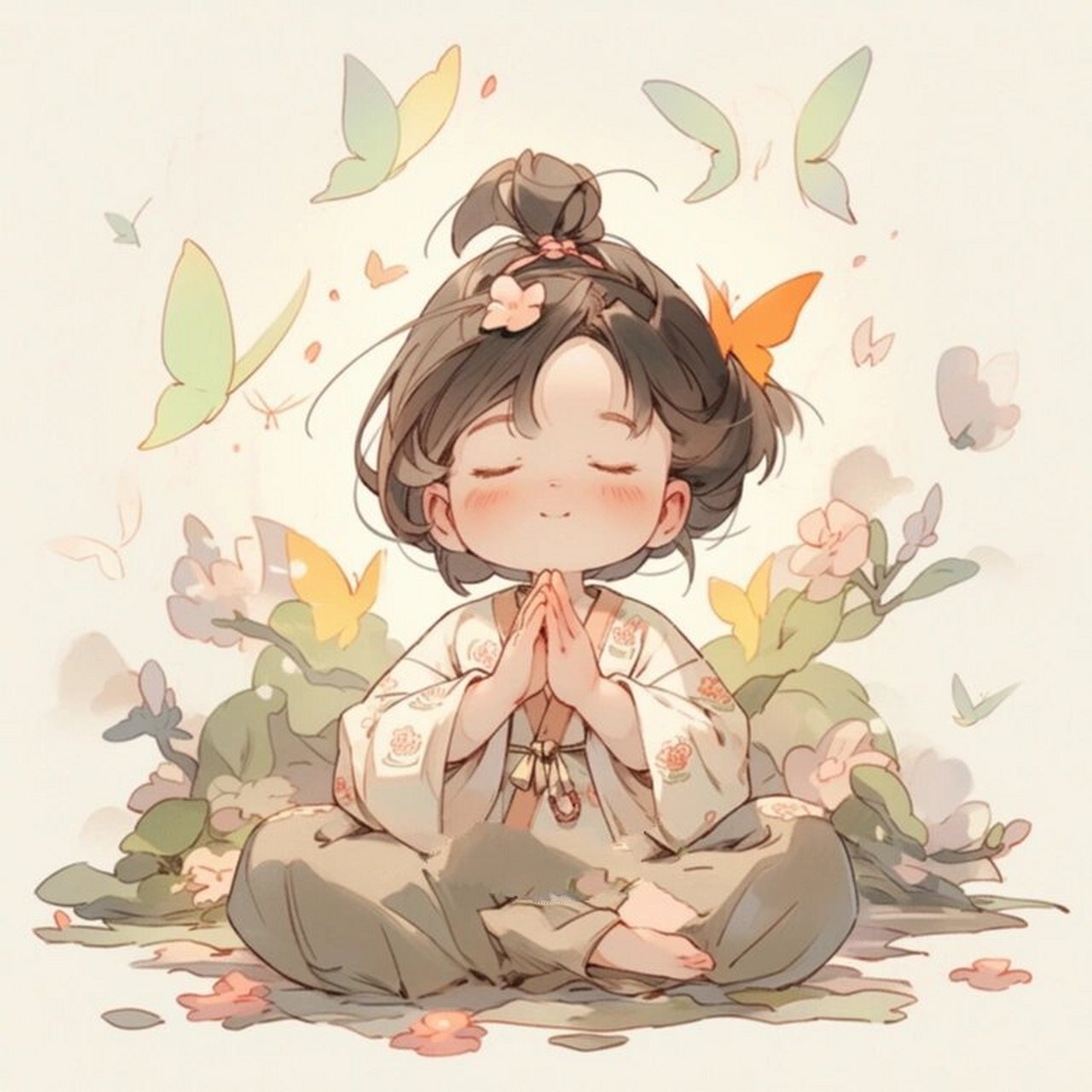 佛系少女 | 无文字版女生头像