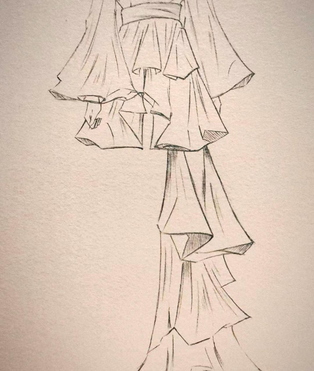 仙女们最爱的裙子来了 仙气飘飘的教程哦 虽然难度较大 但喜欢的快画