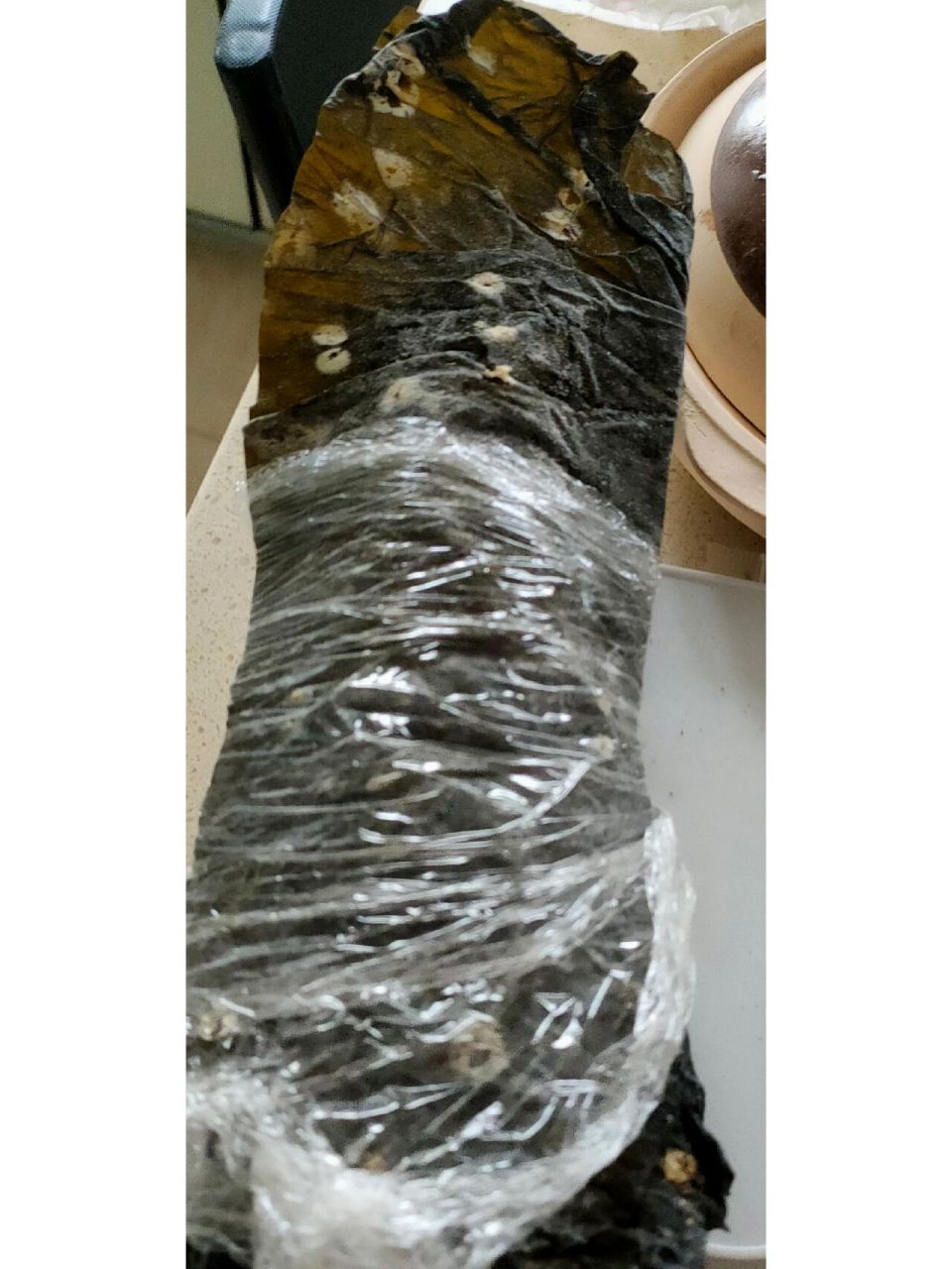 这样的干海带是发霉了吗? 昨天才买的