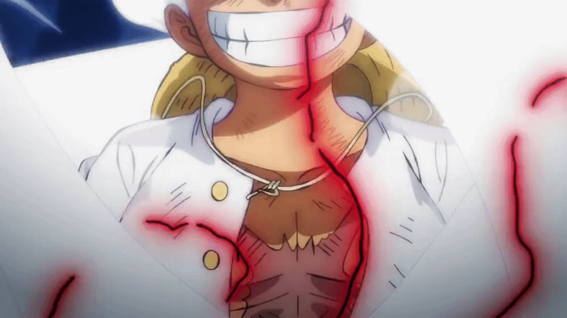 路飞五档必将燃爆整个夏天 《海贼王》五档路飞动画今日正式首播!继全