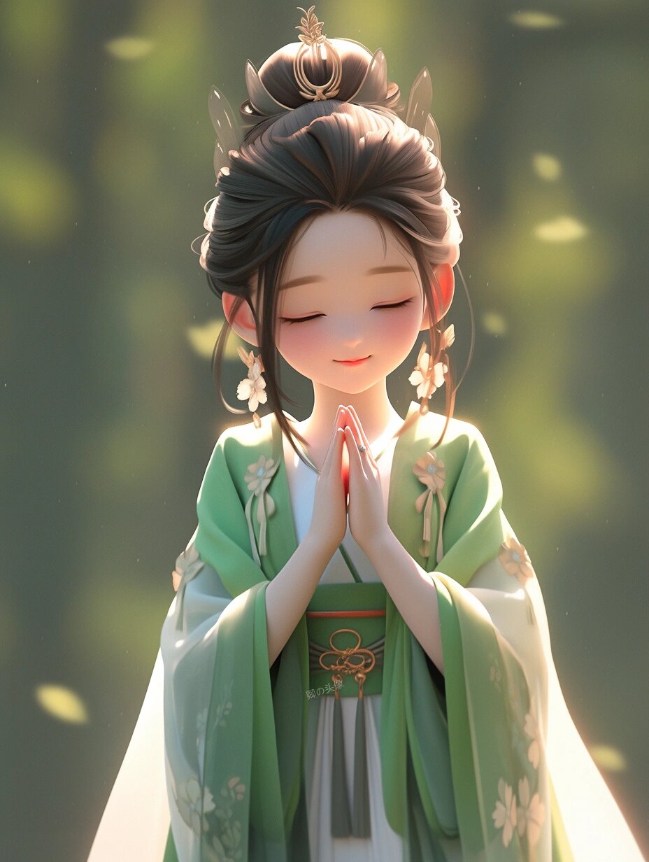 古风壁纸||祈祷·摸个头像