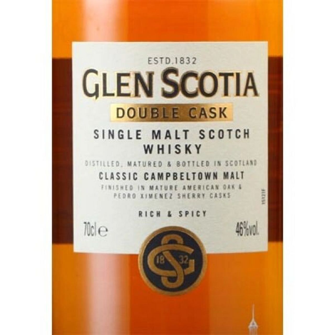格兰帝双桶单一麦芽苏格兰威士忌 glen scotia double cask