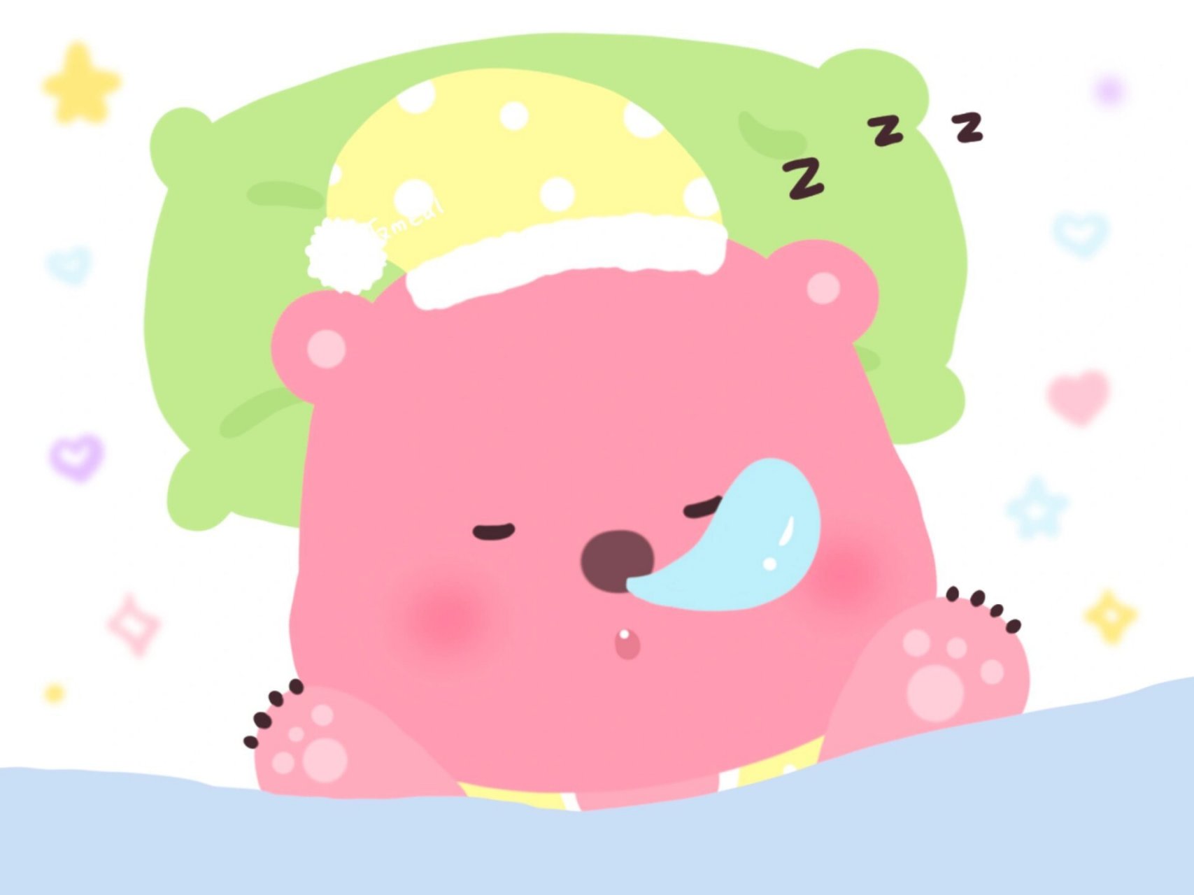 ipad横屏壁纸合集 好多壁纸～ kitty和小海狸