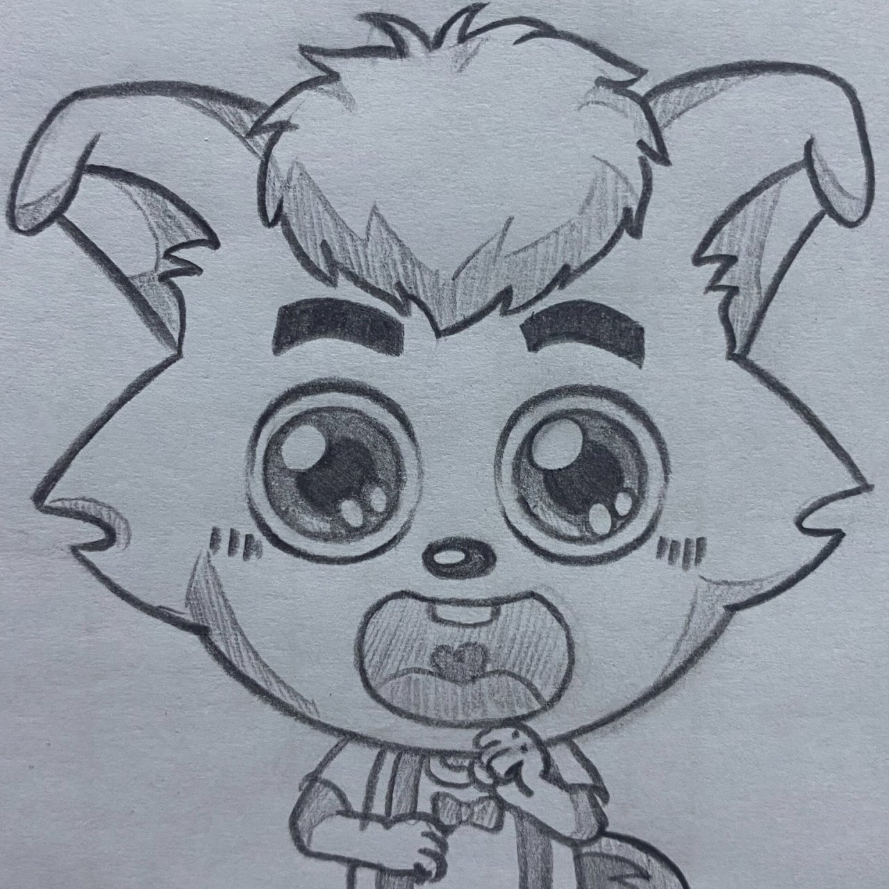 教你画小灰灰 小灰灰